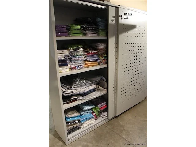 Stevige metalen bureau kast - afbeelding 2 van  3