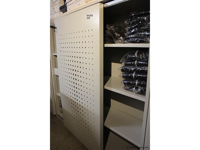 Stevige metalen bureau kast - afbeelding 3 van  3
