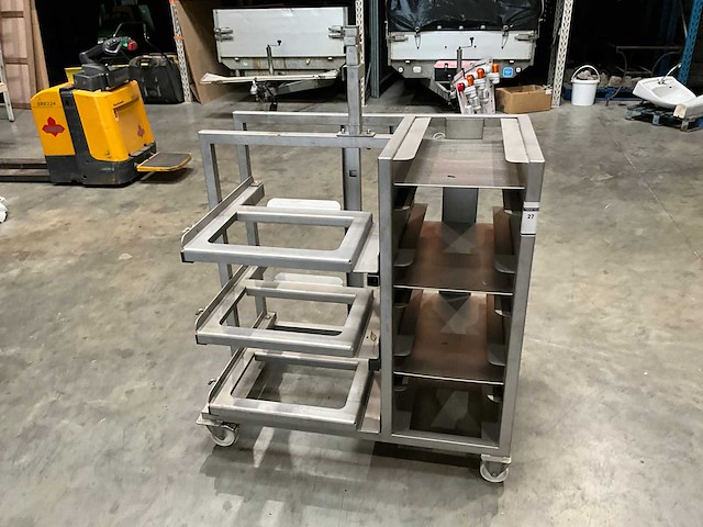 Stevige rvs rolkast - afbeelding 2 van  6