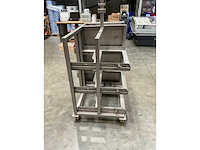 Stevige rvs rolkast - afbeelding 3 van  6