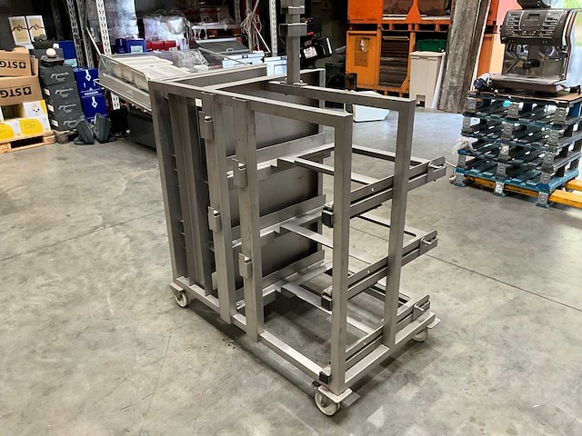 Stevige rvs rolkast - afbeelding 4 van  6