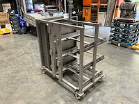 Stevige rvs rolkast - afbeelding 4 van  6