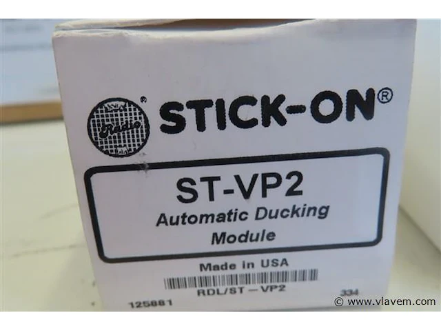 Stick-on st-vp2 automatische ducking module - afbeelding 2 van  3