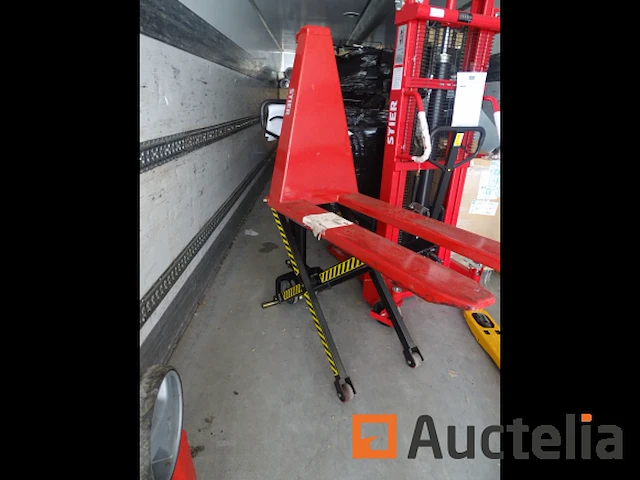 Stier manuele schaarpalletwagen - afbeelding 4 van  7