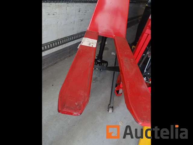 Stier manuele schaarpalletwagen - afbeelding 6 van  7