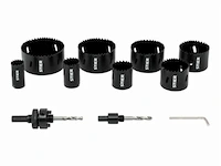 Stier professionele gatzagenset hss-co8 bimetall, 44mm-. - afbeelding 2 van  4