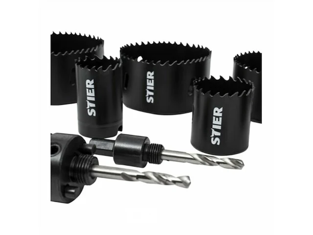 Stier professionele gatzagenset hss-co8 bimetall, 44mm-. - afbeelding 3 van  4