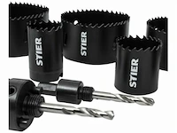 Stier professionele gatzagenset hss-co8 bimetall, 44mm-. - afbeelding 3 van  4