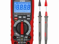 Stier profi multimeter /temp,meter 60mv - 1000v ac/dc cat iii 1000v. - afbeelding 1 van  4