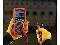 Stier profi multimeter /temp,meter 60mv - 1000v ac/dc cat iii 1000v. - afbeelding 4 van  4