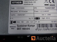 Stier skt 160-8-6 compressor in zijn systainer - afbeelding 5 van  6