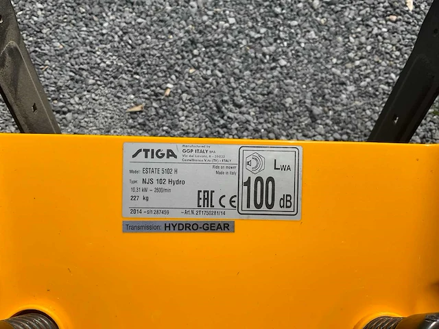 Stiga estate 5102 h ride on lawn mower - afbeelding 3 van  18