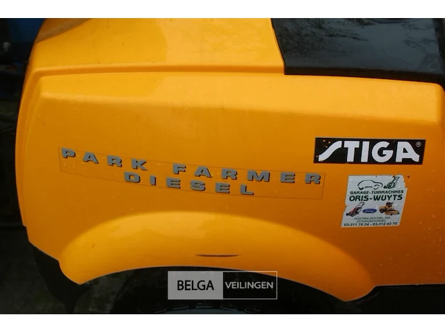 Stiga park farmer met borstel - afbeelding 6 van  8