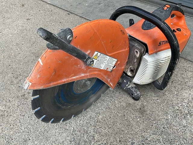 Stihl betonzaag 350mm benzine - afbeelding 11 van  11