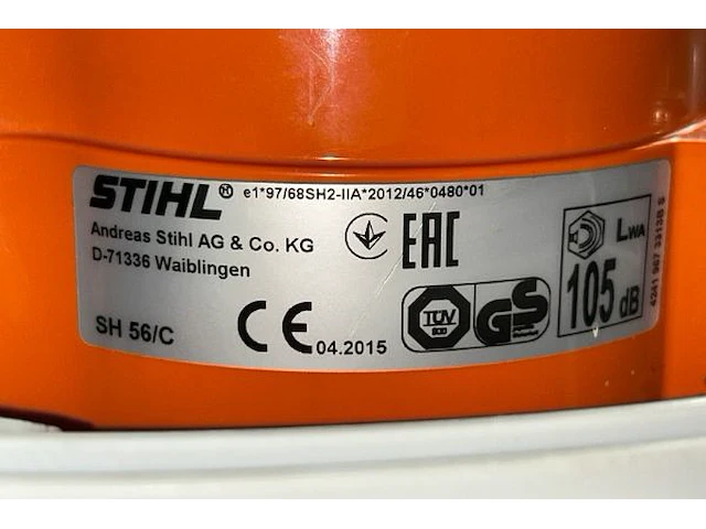 Stihl bladblazer - afbeelding 5 van  5