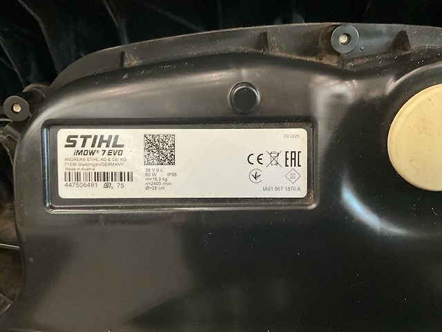 Stihl imow evo 7 robotmaaier - afbeelding 7 van  15