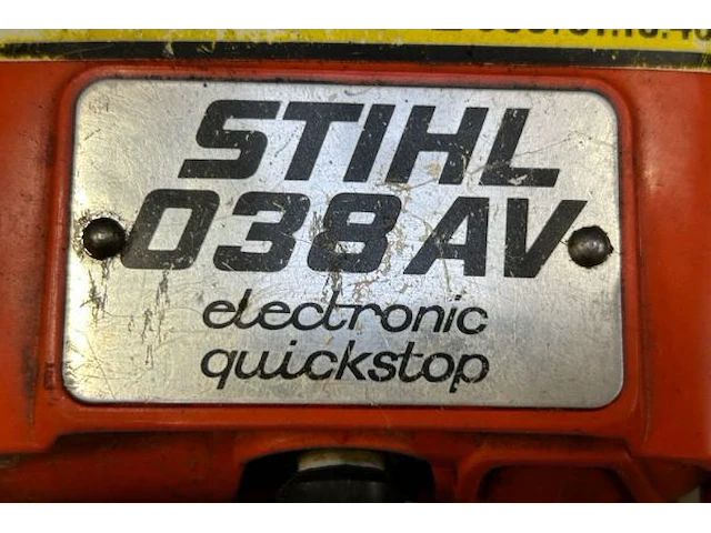 Stihl kettingzaag - afbeelding 5 van  5