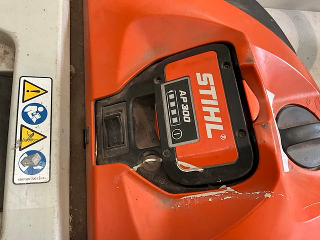 Stihl kga 770 – accu-aangedreven veegmachine - afbeelding 2 van  6