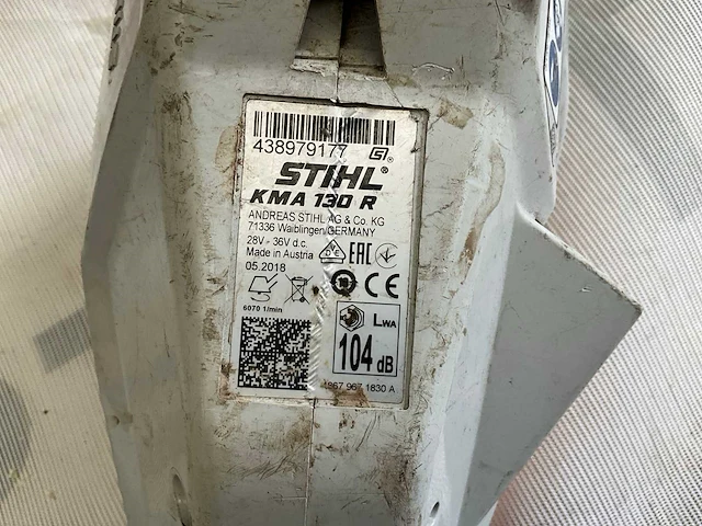 Stihl kma 130 r accu kombimotor - afbeelding 4 van  4