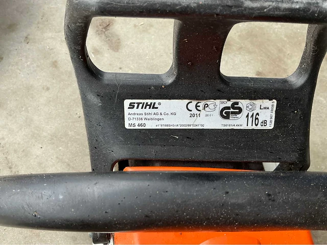 Stihl ms 461 kettingzaag - afbeelding 3 van  7
