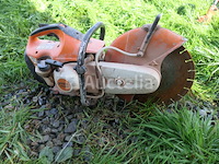 Stihl ts 420 laser thermische kettingzaag + statief - afbeelding 3 van  6
