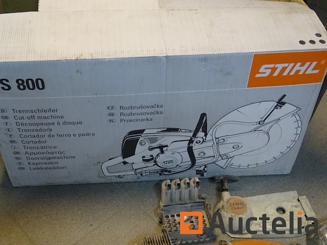 Stihl ts 800 thermische frees - afbeelding 1 van  13