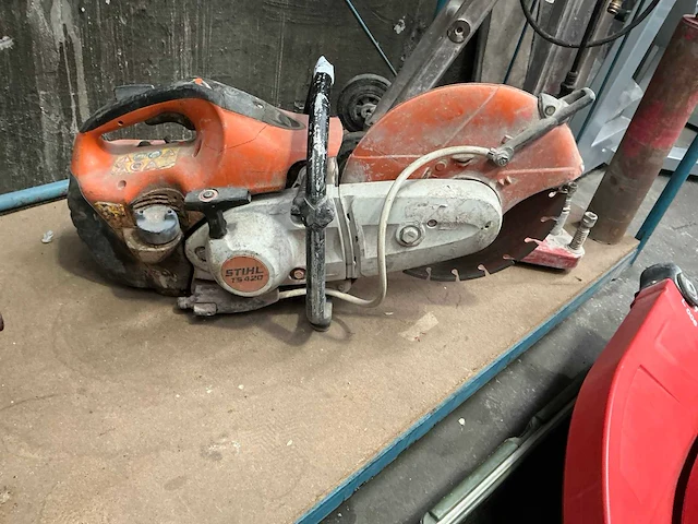 Stihl ts420 doorslijper - afbeelding 4 van  4