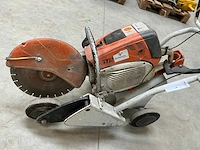 Stihl ts700 betonzaag met slijpwagen - afbeelding 5 van  6
