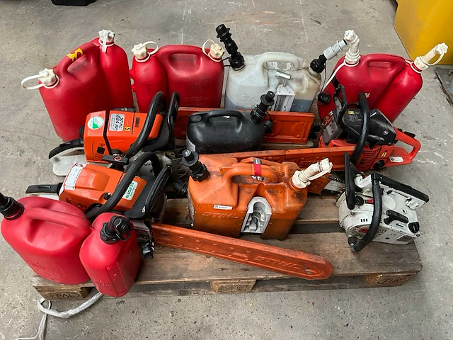 Stihl/sachs kettingzagen (4x) - afbeelding 1 van  12