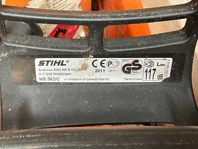 Stihl/sachs kettingzagen (4x) - afbeelding 9 van  12