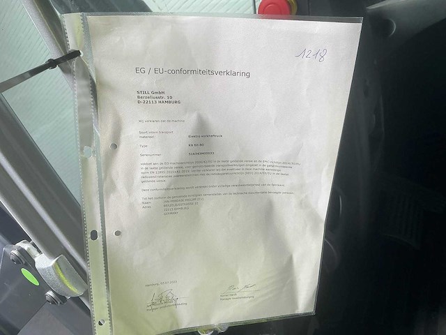 Still - rx60-80 cab - vorkheftrucks - 2023 - afbeelding 18 van  36