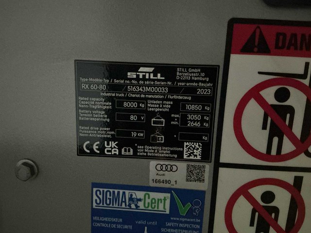 Still - rx60-80 cab - vorkheftrucks - 2023 - afbeelding 27 van  36