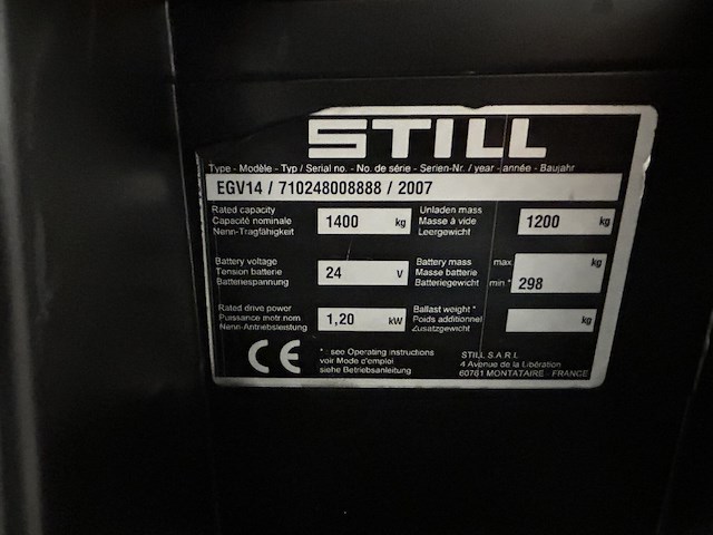 Still egv14 stapelaar - afbeelding 5 van  6