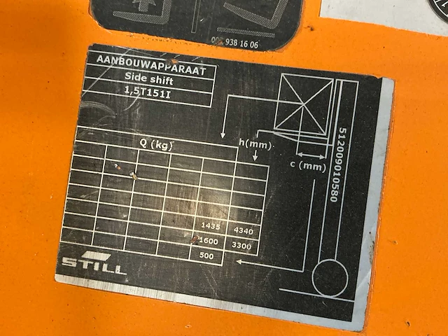 Still elektrische vorkheftruck - afbeelding 5 van  13