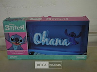 Stitch ohana neon light