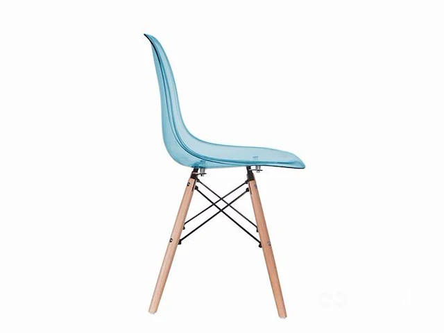 Stoel - transparant blauw - tr-blue - afbeelding 4 van  5