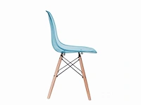 Stoel - transparant blauw - tr-blue - afbeelding 4 van  5