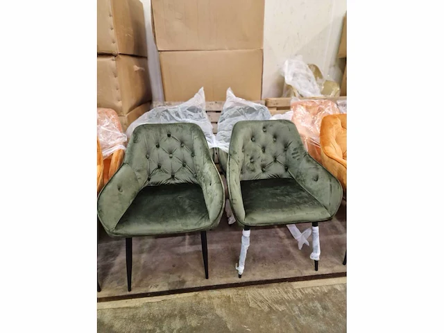 Stoel anna green fabrics (4x) - afbeelding 1 van  7
