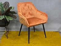 Stoel anna orange fabrics (6x) - afbeelding 1 van  6