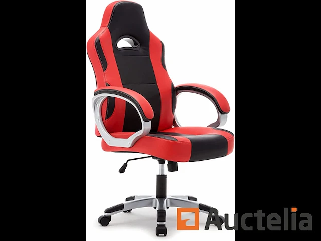 Stoel gaming, zetel ergonomische pu-gamer - afbeelding 3 van  8