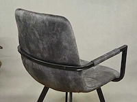 Stoel lucca black velvet (4x) - afbeelding 5 van  7