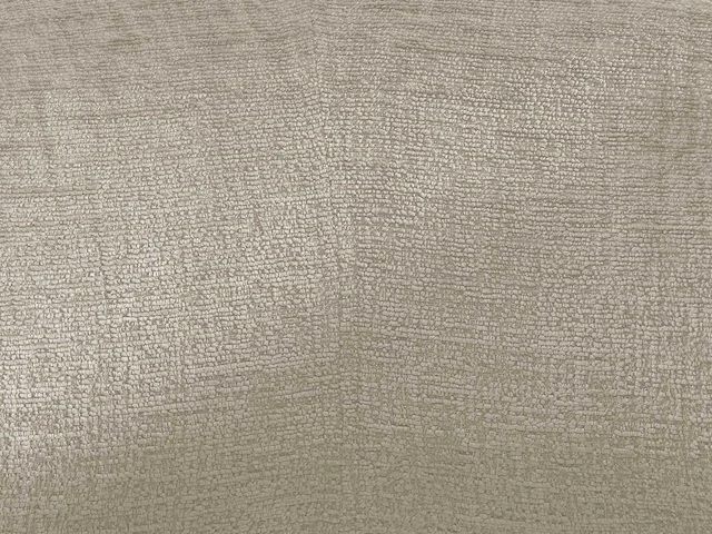 Stoel met armleuningen in stof en zwart metaal - beige - afbeelding 7 van  8