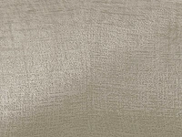 Stoel met armleuningen in stof en zwart metaal - beige - afbeelding 7 van  8