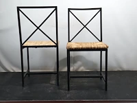 Stoel met rotan zitting (x4) - afbeelding 3 van  6