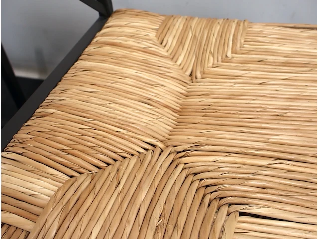 Stoel met rotan zitting (x4) - afbeelding 5 van  6
