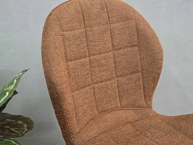 Stoel phoen brown fabrics (6x) - afbeelding 2 van  7