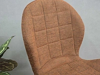 Stoel phoen brown fabrics (6x) - afbeelding 2 van  7