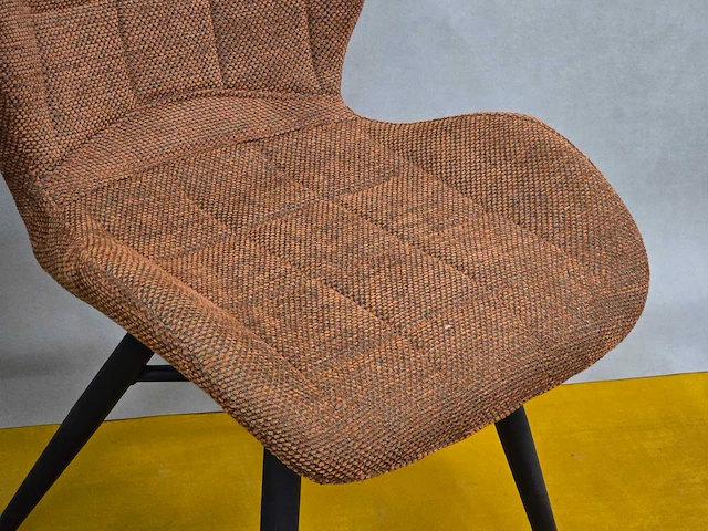 Stoel phoen brown fabrics (6x) - afbeelding 3 van  7
