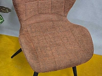 Stoel phoen brown fabrics (6x) - afbeelding 4 van  7