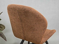 Stoel phoen brown fabrics (6x) - afbeelding 6 van  7